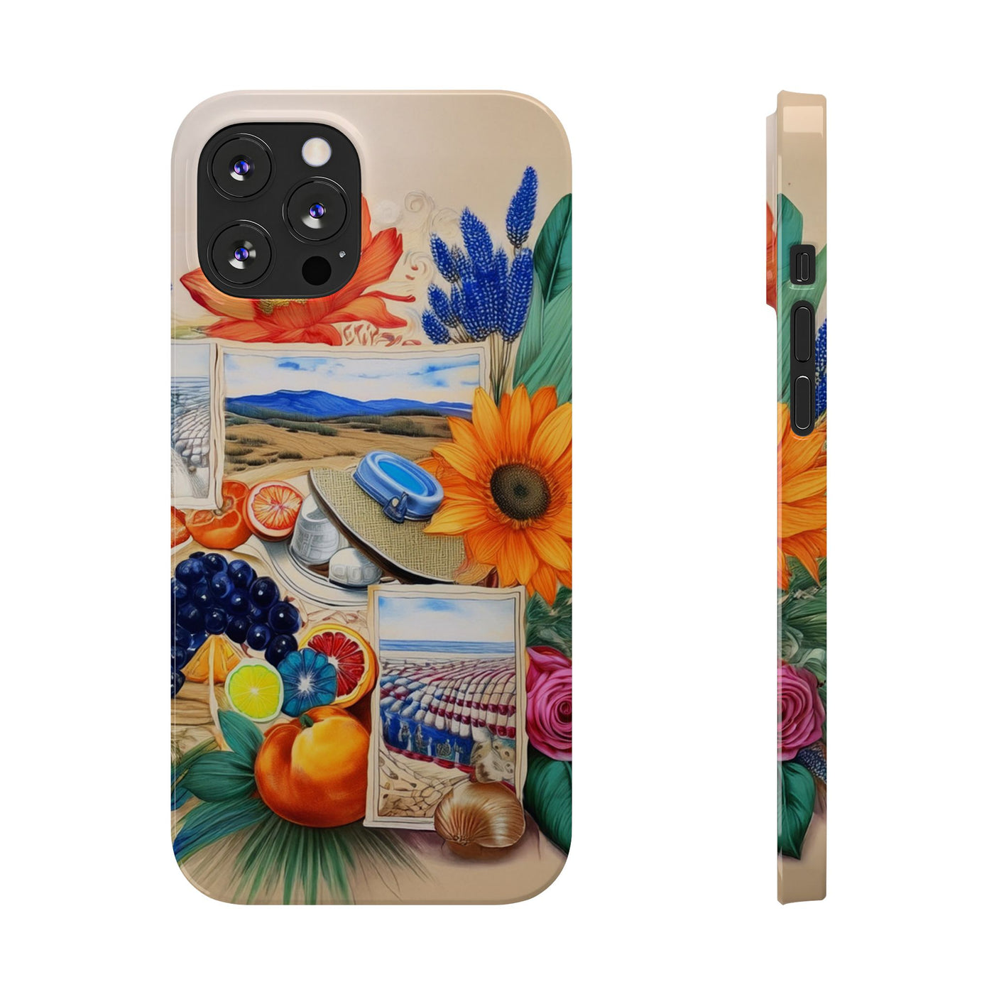 Slim Trendy Fall Coquette Collage Gift for Her Cute Phone Cases for Iphone 16 Cases | iPhone 15 Case | iPhone 15 Pro Max Case, Iphone 14 Case, Iphone 13, Slim