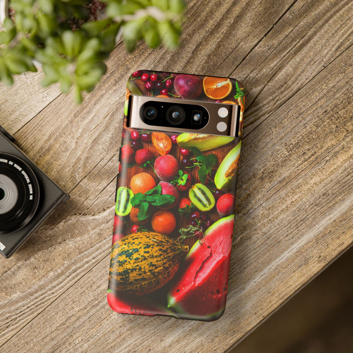 Fall Fruit Collage Cute Phone Case for, Samsung Galaxy S24, S23, S22, S21, IPhone 16 Case | Iphone 15, Iphone 14, IPhone 13 Case Mom Dad Gift - Studio40ParkLane