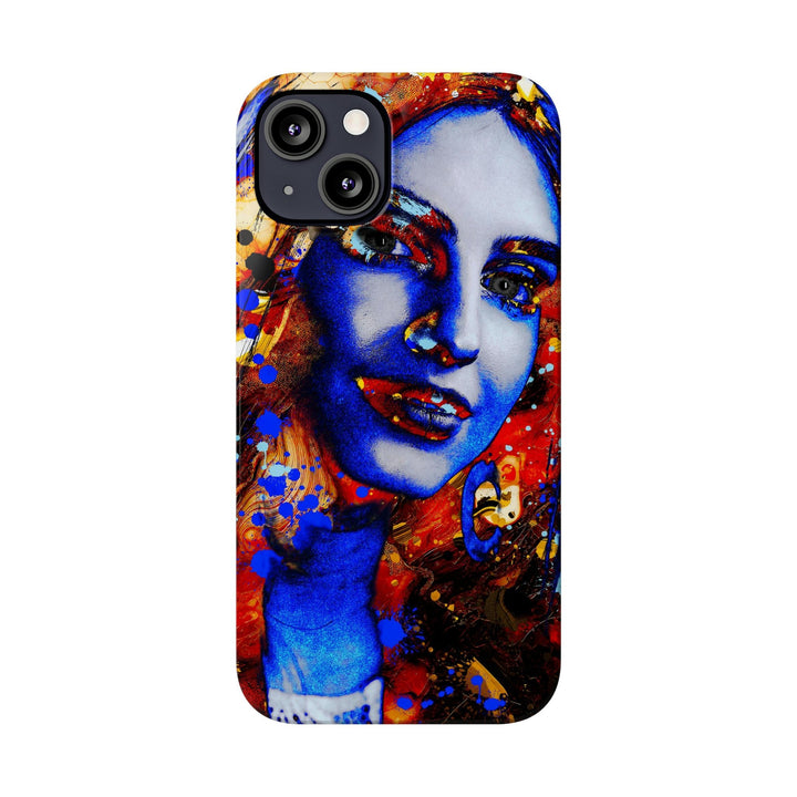 Slim Cute Phone Cases for Iphone - | iPhone 15 Case | iPhone 15 Pro Max Case, Iphone 14 Case, Iphone 14 Pro Max, Iphone 13, Marble Splash Face - Studio40ParkLane