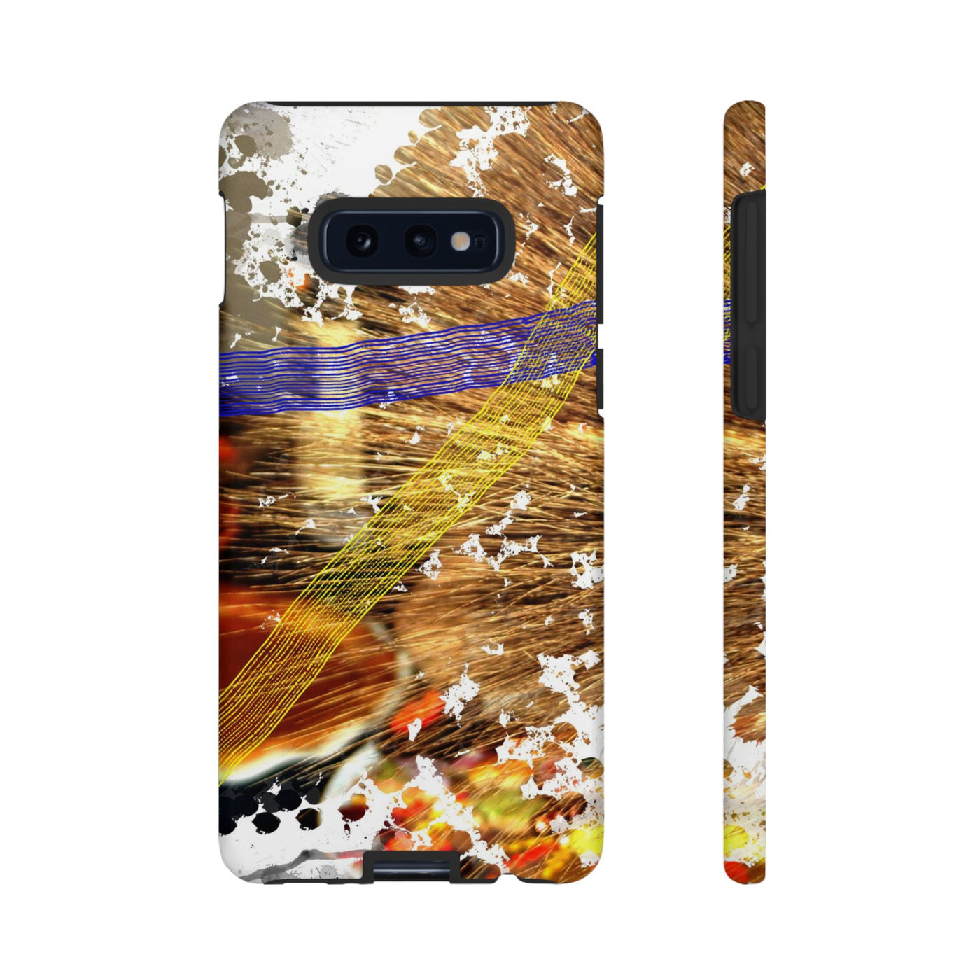 Impact Resistant, Pecan Pie Abstract, Cute Phone Cases for Samsung S24, S23, S22, S21, IPhone 15 pro Iphone 14 pro Iphone 13 IPhone 12 Iphone 11