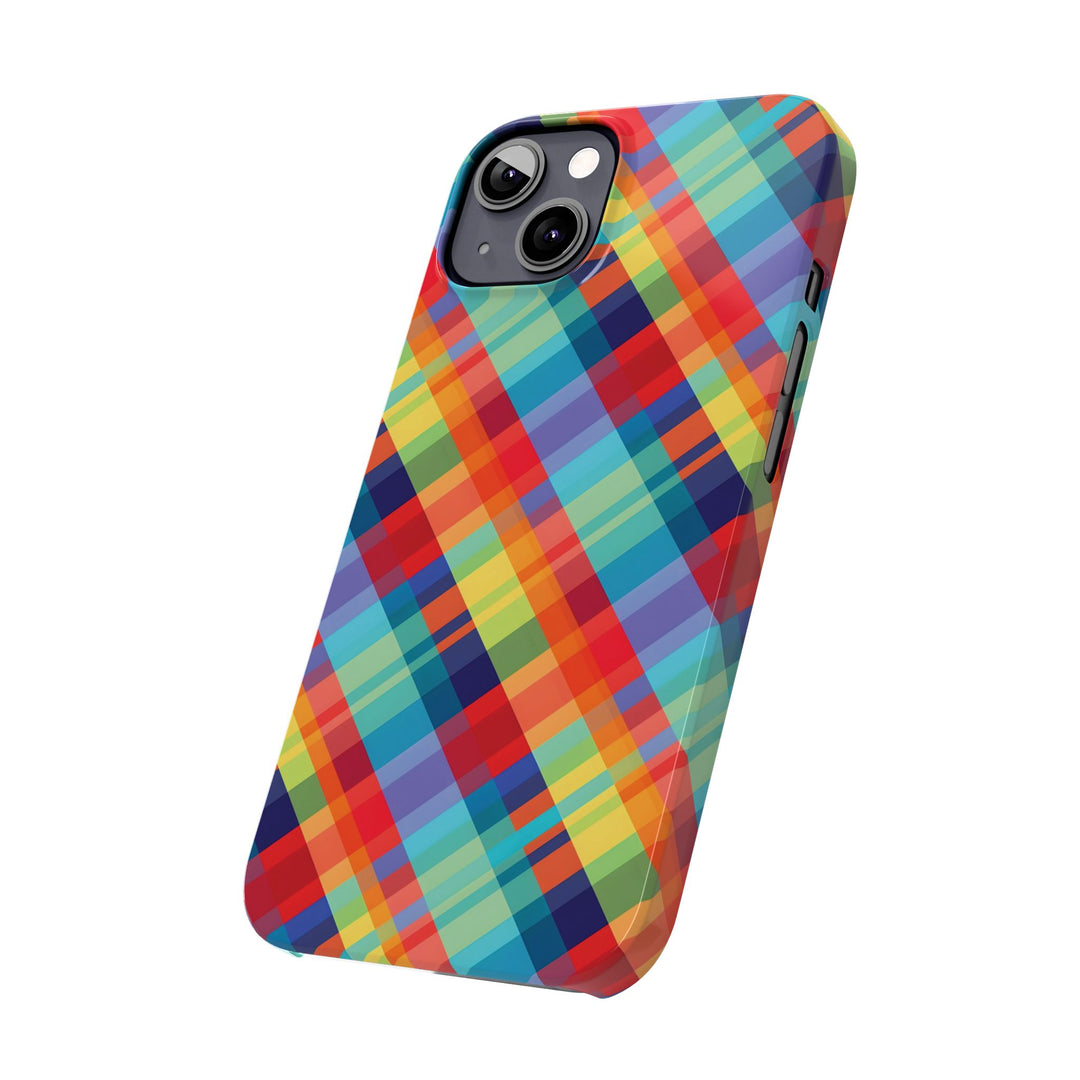 Slim Checkered Plaid Gift for Her Cute Phone Cases for Iphone 16 Pro Max | iPhone 15 Case | iPhone 15 Pro Max Case, Iphone 14, 13, 12, 11, 10, 8, 7 - Studio40ParkLane
