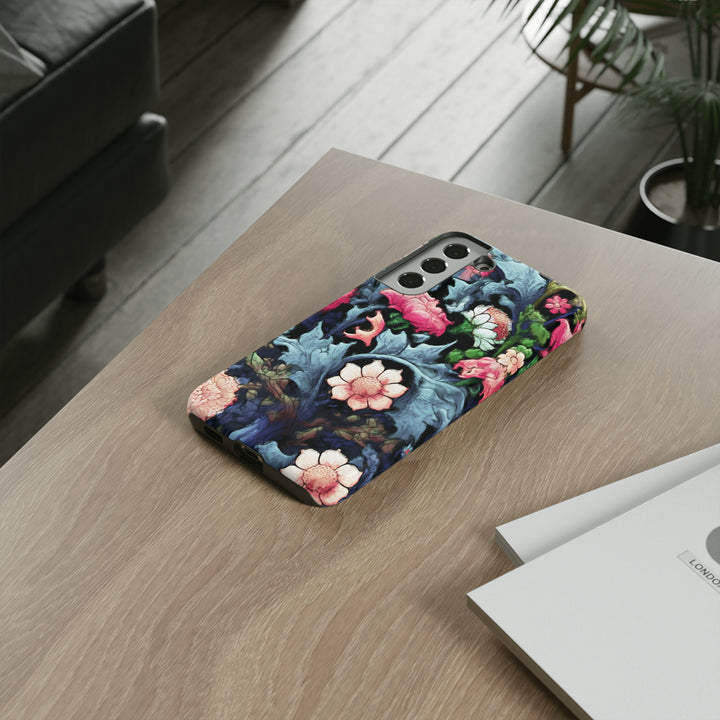 Cute Samsung Phone Case | Aesthetic Samsung Phone Case | Galaxy S23, S22, S21, S20 | Luxury Double Layer | Cool Flowers Design Floral - Studio40ParkLane