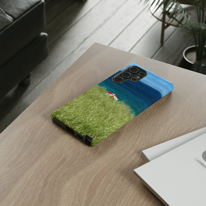Cute Samsung Phone Case | Aesthetic Samsung Phone Case | Beach Umbrella | Galaxy S23, S22, S21, S20 | Luxury Double Layer | Cool - Studio40ParkLane