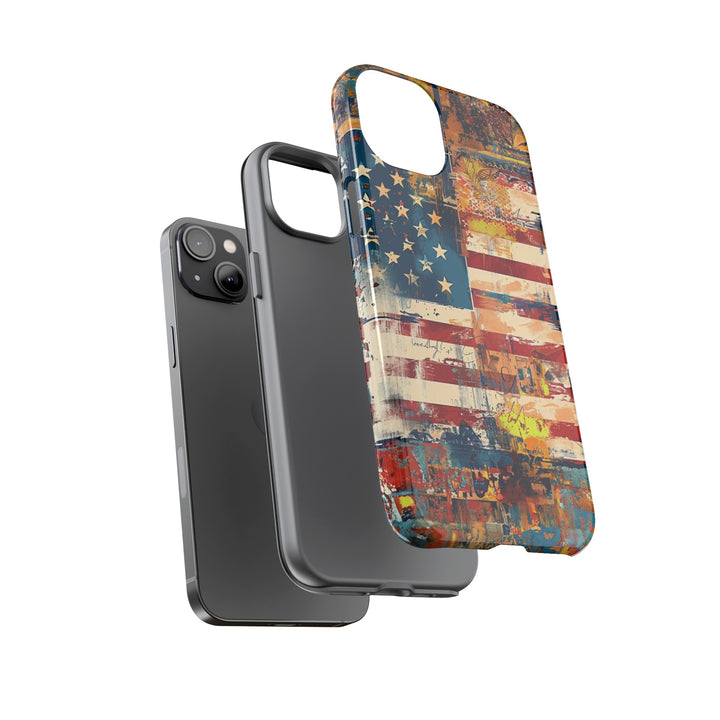 Impact Resistant, American Flag, Cute Phone Cases for Samsung S24, S23, S22, S21, IPhone 15 pro Iphone 14 pro Iphone 13 IPhone 12 Iphone 11 - Studio40ParkLane