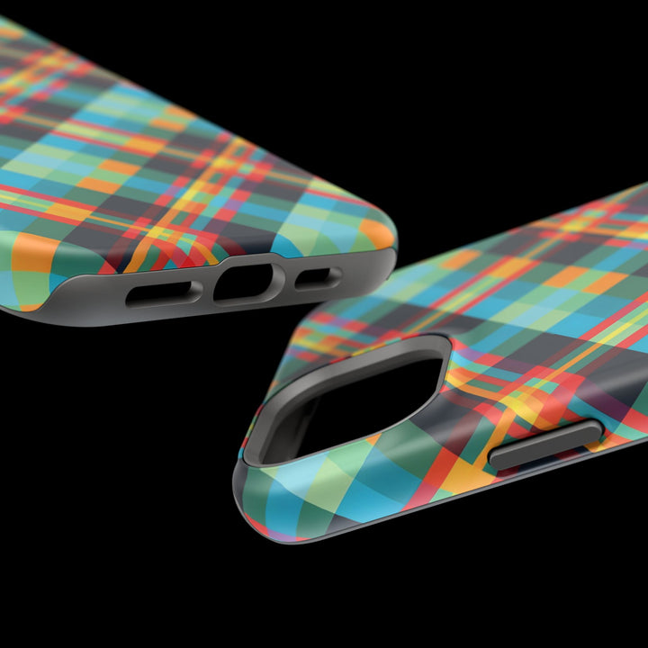 Checkered Plaid Magsafe Gift for Her Cute Phone Case for Iphone, | iPhone 16 | iPhone 15 Pro Max, Iphone 14 Pro Max, 13 12 11 10 9 8 7 - Studio40ParkLane