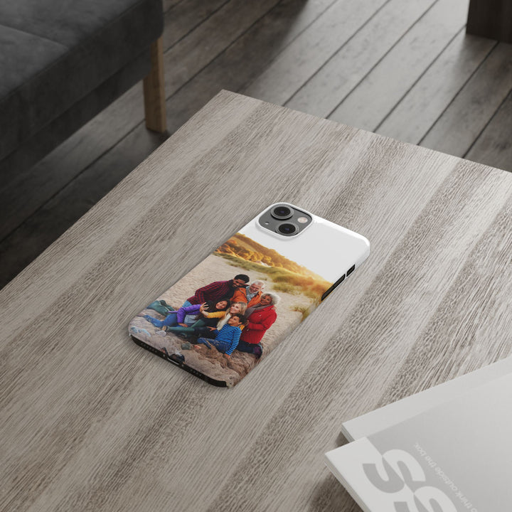 Slim Custom Personalized Family Photo Phone Cases for Iphone 16 | iPhone 15 Case | iPhone 15 Pro Max Case, Iphone 14, Iphone 14 Pro Max, Iphone 13, Slim - Studio40ParkLane