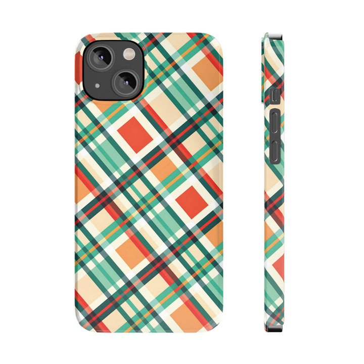 Slim Checkered Plaid Gift for Her Cute Phone Cases for Iphone 16 Pro Max | iPhone 15 Case | iPhone 15 Pro Max Case, Iphone 14, 13, 12, 11, 10, 8, 7 - Studio40ParkLane