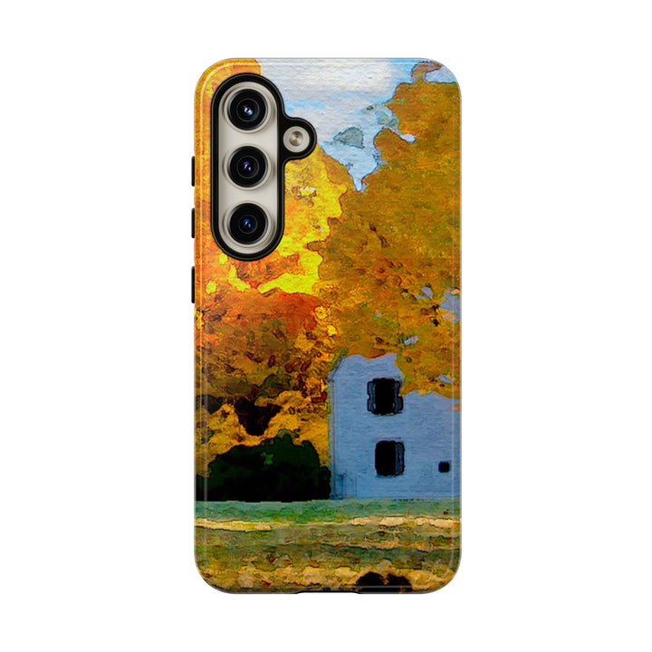 Impact Resistant, Fall Leaves Watercolor, Cute Phone Cases for Samsung S24, S23, S22, S21, IPhone 15 pro Iphone 14 pro Iphone 13 IPhone 12 Iphone 11 - Studio40ParkLane