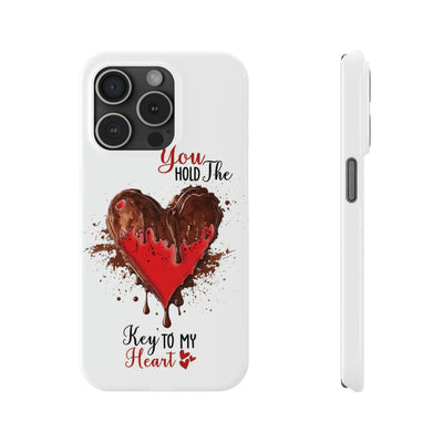 Slim Cute iPhone Cases - | iPhone 15 Case | iPhone 15 Pro Max Case, Iphone 14 Case, Iphone 14 Pro Max, Iphone 13, Valentine Chocolate Heart Love