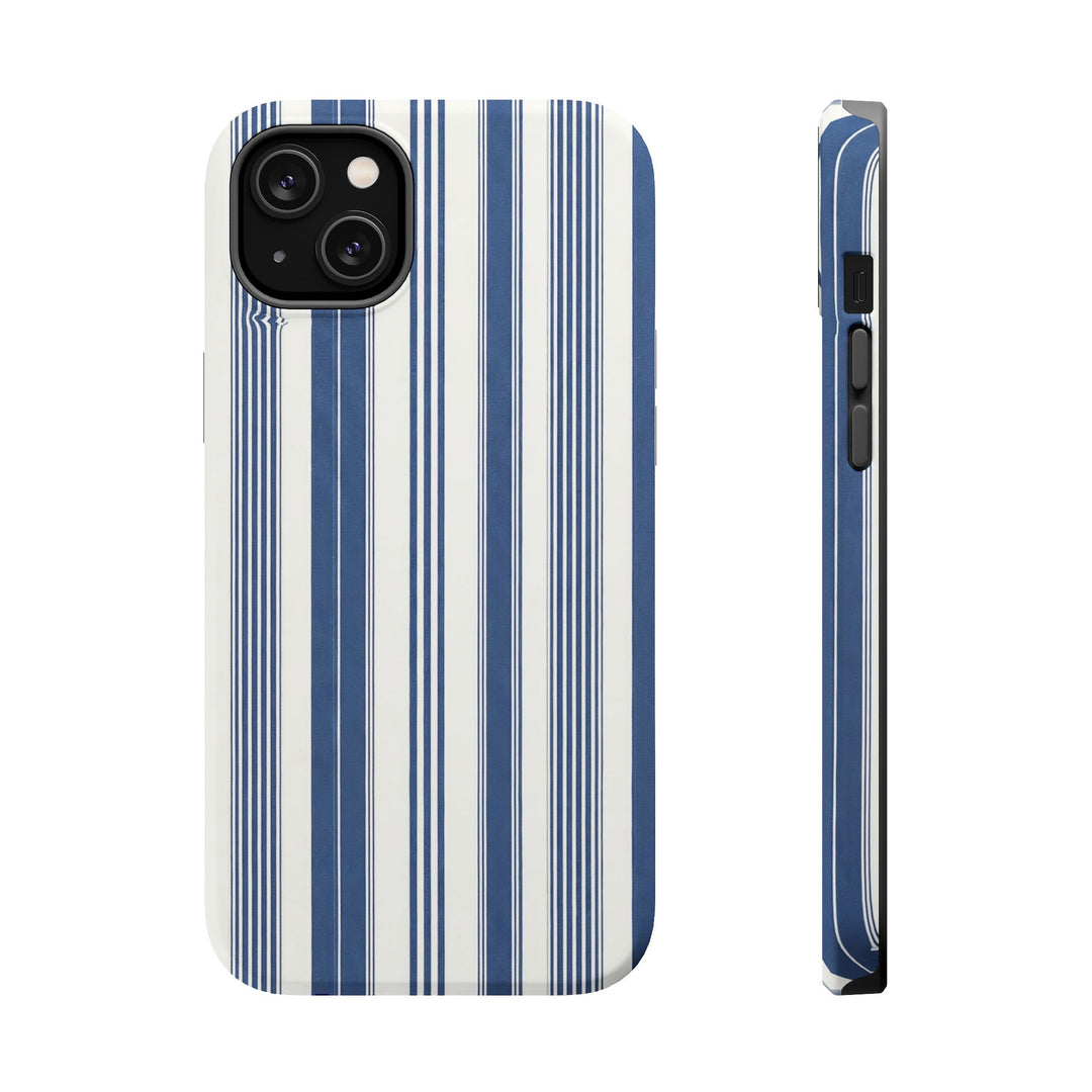 MagSafe Cute Phone Case, Coastal Striped Phone Case for iPhone 17 16 15 14 13 12 Pro Max, Samsung S26 S25 S24 Ultra case - Studio40ParkLane