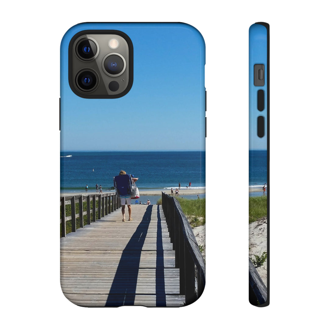 Cute Samsung Case | Cool Iphone Case | Summer Beach Walk, Samsung S24, S23, S22, S21, IPhone 15 Case | Iphone 14 Case, Iphone 13 Case - Studio40ParkLane