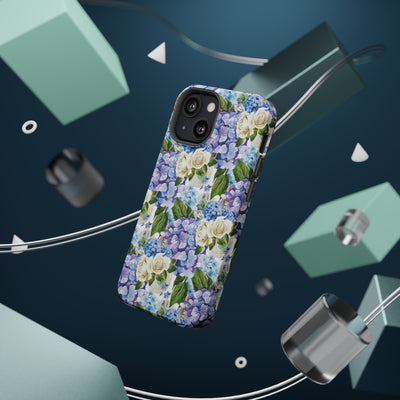 Spring Flowers Magsafe Cute Phone Case for Iphone Gift for Her, iPhone 16 Case iPhone 15 Pro Max Case, Iphone 14, Iphone 14 Pro Max, 13, 12