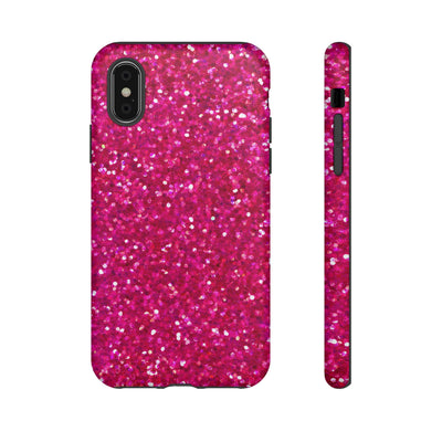 Pink Glitter Cute Phone Case, for IPhone 16 pro Max | Iphone 15, Iphone 14, IPhone 13 Case, 11 8 7, Samsung Galaxy S24, S23, S22, S21, 2 Layer Protection