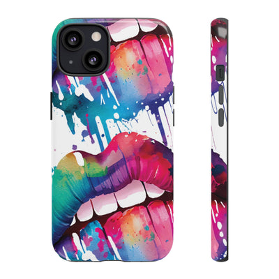 Impact Resistant, Simply Smile Lips, Cute Phone Cases for Samsung S24, S23, S22, S21, IPhone 15 pro Iphone 14 pro Iphone 13 IPhone 12 Iphone 11