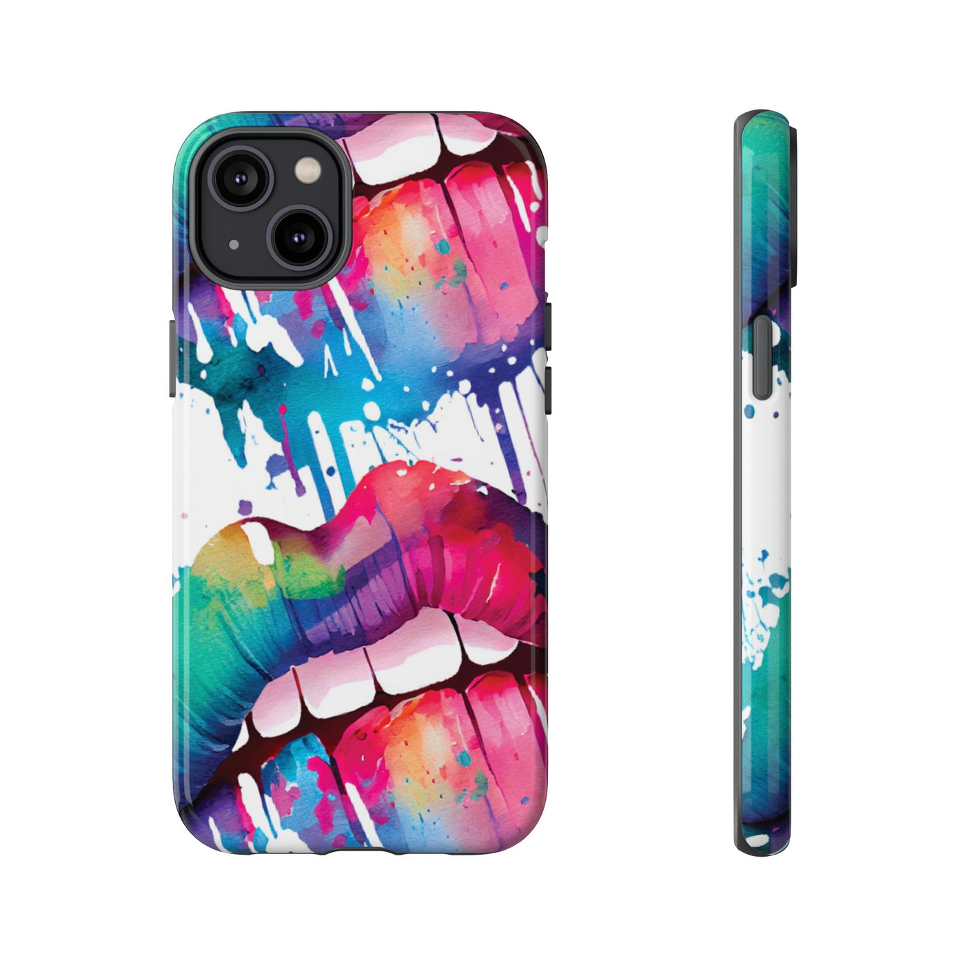 Impact Resistant, Simply Smile Lips, Cute Phone Cases for Samsung S24, S23, S22, S21, IPhone 15 pro Iphone 14 pro Iphone 13 IPhone 12 Iphone 11