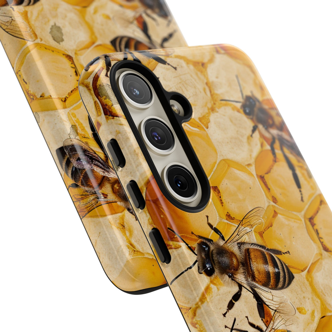Cute Samsung Case | Cool Iphone Case | Honey Bees, Samsung S24, S23, S22, S21, IPhone 15 Case | Iphone 14 Case, Iphone 13 Case - Studio40ParkLane