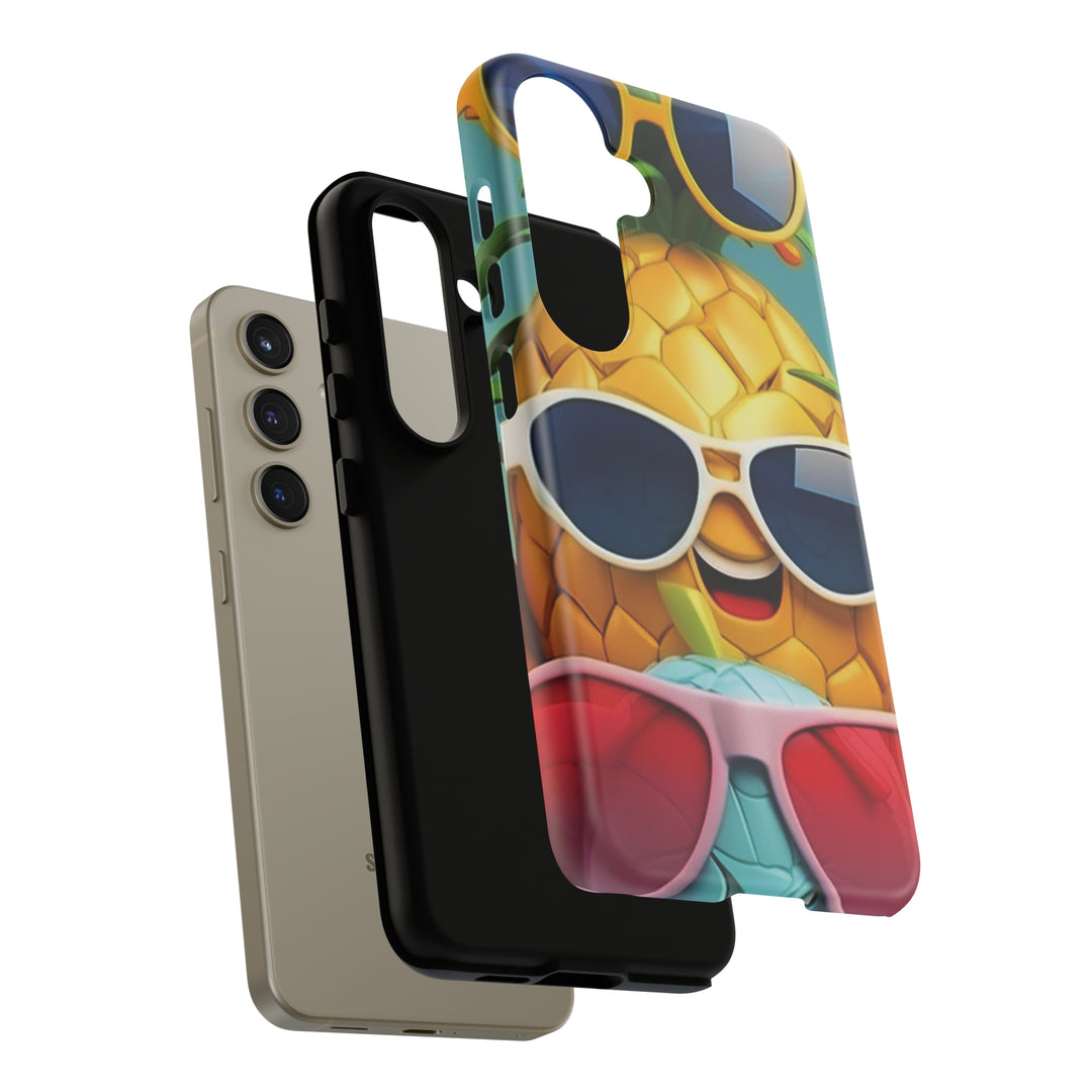 Cute Samsung Phone Case | Aesthetic Samsung Phone Case | Galaxy S23, S22, S21, S20 | Summer Pineapple Fruit, Protective Phone Case - Studio40ParkLane