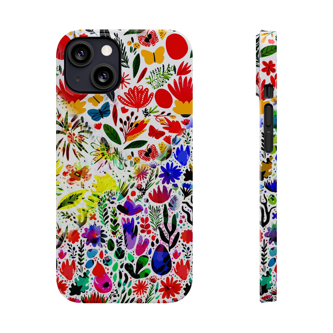 Slim Cute Phone Cases for Iphone | iPhone 15 Case | iPhone 15 Pro Max Case, Iphone 14, Iphone 14 Pro Max, Iphone 13, Flowers 4 Seasons - Studio40ParkLane