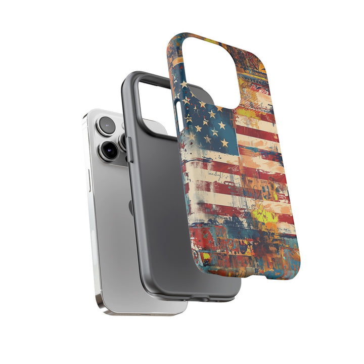 Impact Resistant, American Flag, Cute Phone Cases for Samsung S24, S23, S22, S21, IPhone 15 pro Iphone 14 pro Iphone 13 IPhone 12 Iphone 11 - Studio40ParkLane