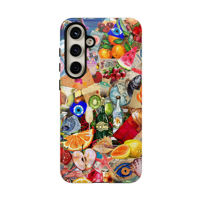 Fruity European Summer Impact Resistant Cute Phone Cases for Samsung S24, S23, S22, S21, IPhone 15 pro Iphone 14 pro Iphone 13 IPhone 12 Iphone 11