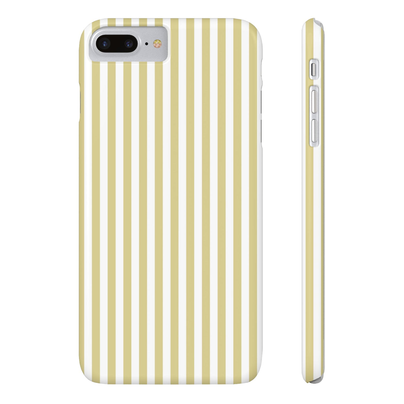 Slim Soft Yellow Striped Cute Phone Case for Iphone 16 - | iPhone 15 Pro Max Case | iPhone 14 Case Iphone 13 12 11 10 9 8 7 XS Gift for Her - Studio40ParkLane