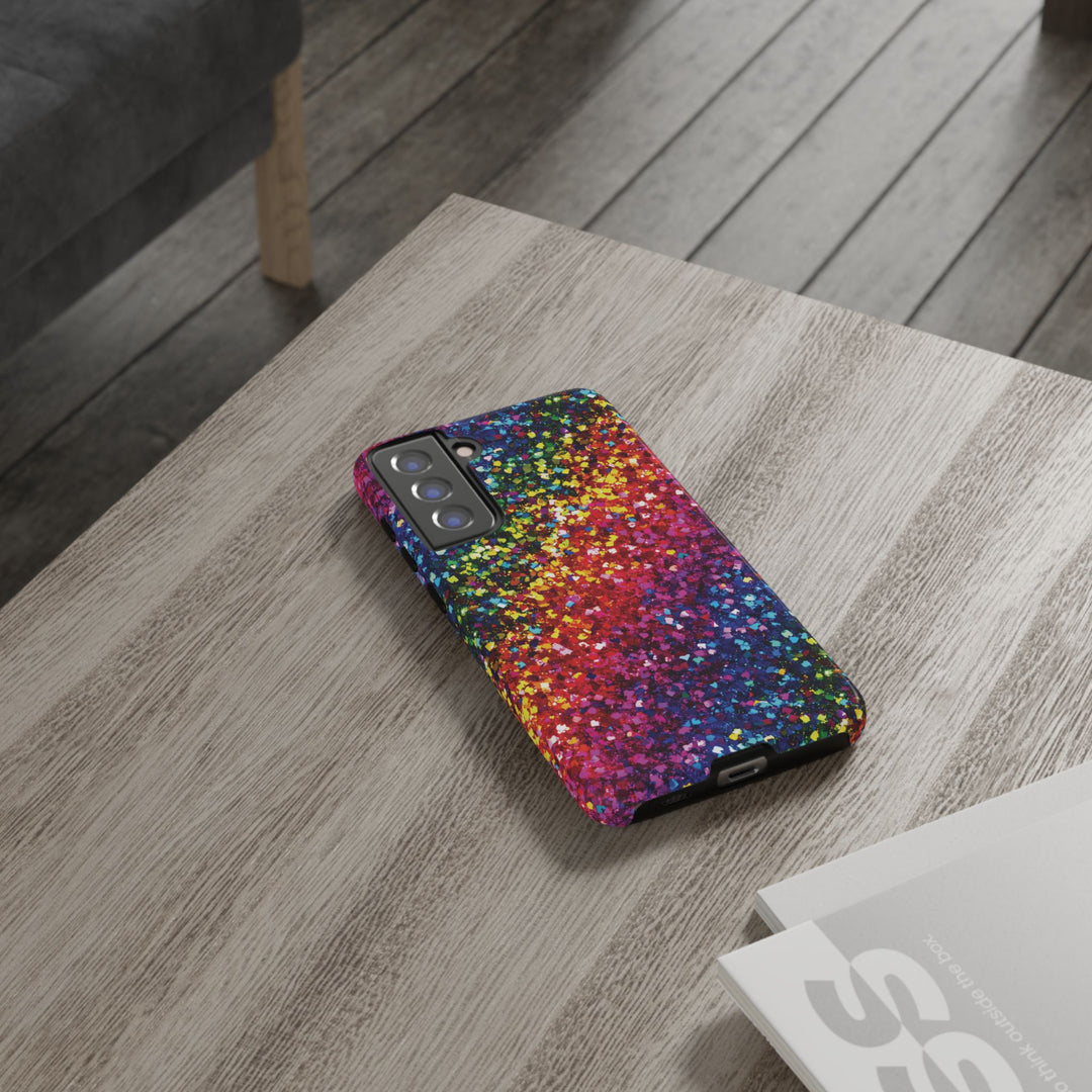 Premium Tough Muted Non - Glitter Color Composition Cute Phone Case, for IPhone 16 pro Max | Iphone 15, Iphone 14, 13, Samsung Galaxy S25, S24 - Studio40ParkLane