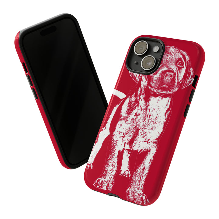 Cute IPhone Case | iPhone 15 Case | iPhone 15 Pro Max Case, Iphone 14 Case, Iphone 14 Pro Max Case IPhone Case for Dog Lovers, Puppy Dog Red - Studio40ParkLane