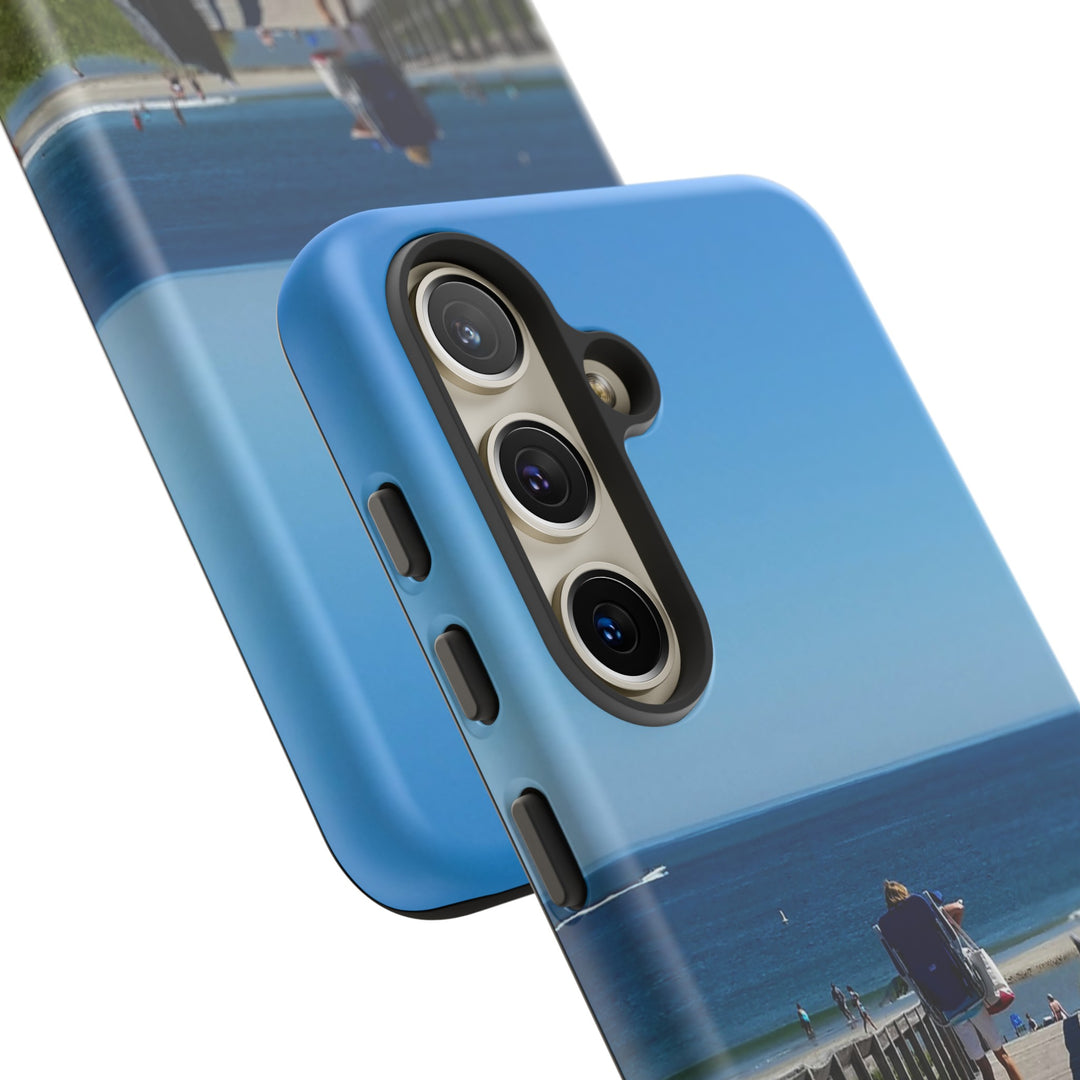 Cute Samsung Case | Cool Iphone Case | Summer Beach Walk, Samsung S24, S23, S22, S21, IPhone 15 Case | Iphone 14 Case, Iphone 13 Case - Studio40ParkLane