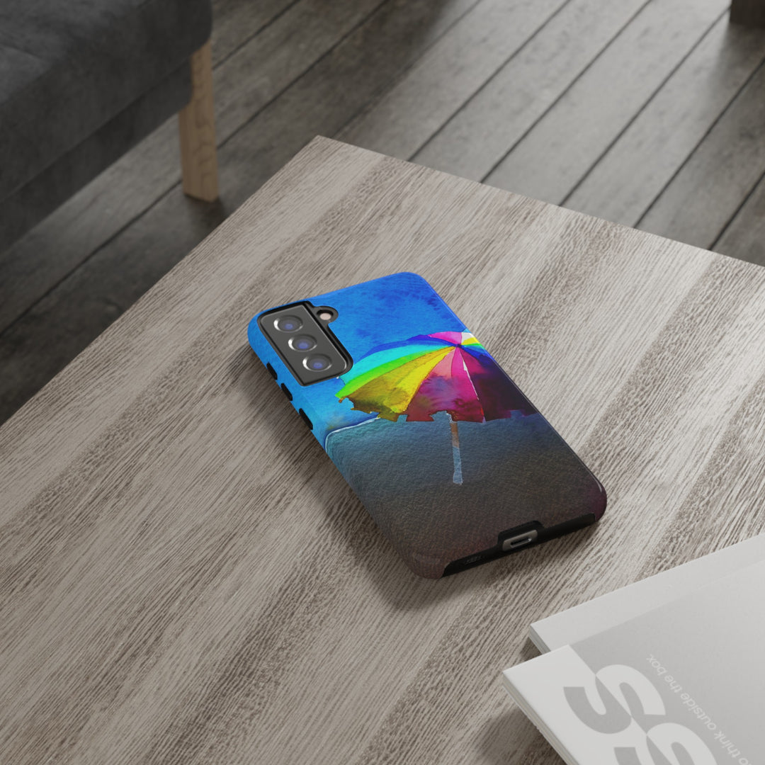 Cute Samsung Case | Cool Iphone Case | Summer Colorful Beach Parasol, Samsung S24, S23, S22, S21, IPhone 15 Case | Iphone 14 Case, Iphone 13 Case - Studio40ParkLane