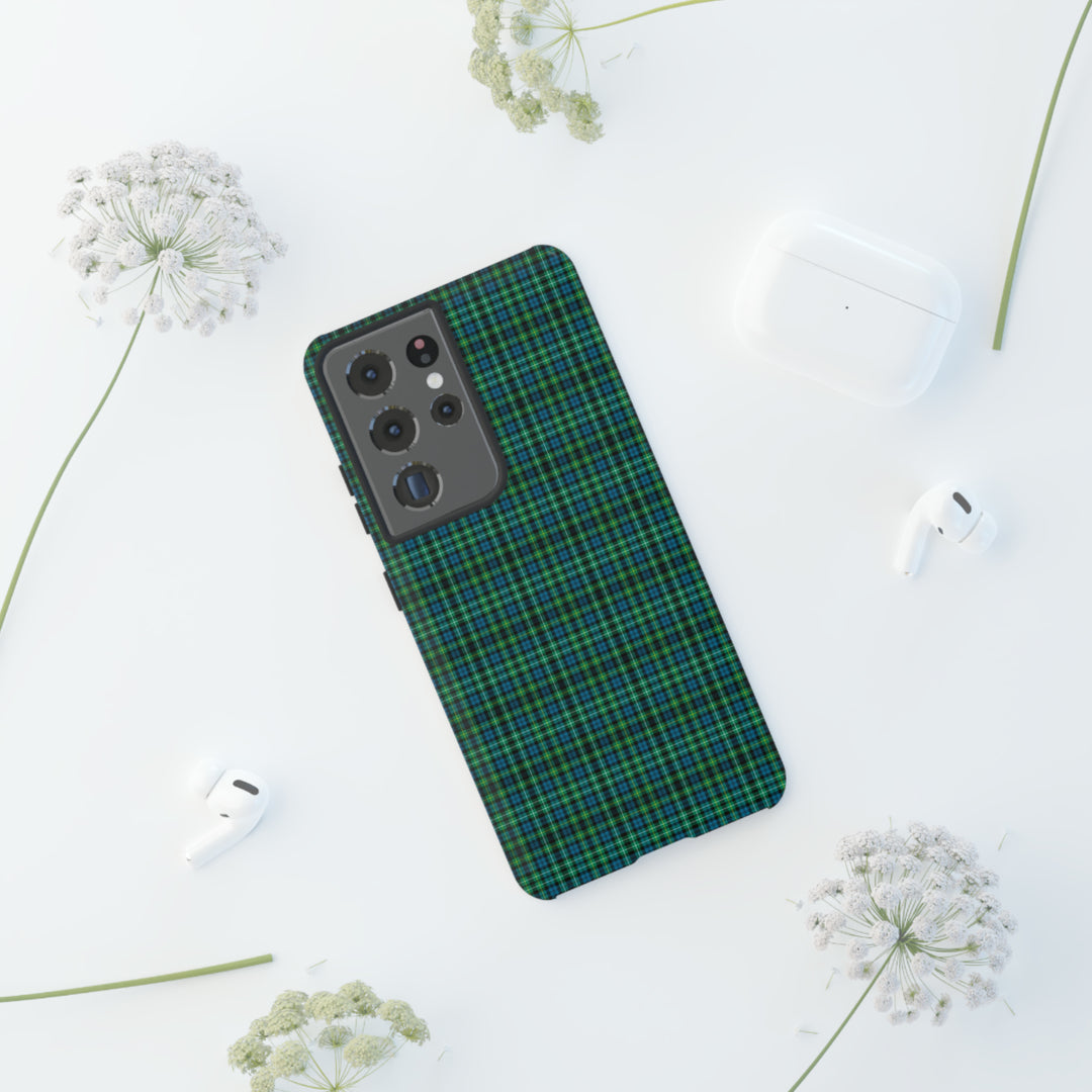 Samsung Galaxy Phone Case | Galaxy S23, S22, S21, S20 | Luxury Case Double Layered | Impact Resistant | Fashionable - Tartan Campbell - Studio40ParkLane