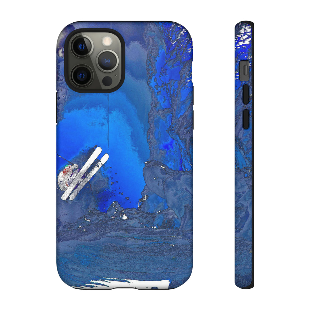 Cute IPhone Case | iPhone 15 Case | iPhone 15 Pro Max Case, Iphone 14 Case, Iphone 14 Pro Max Case IPhone Case for Art Lovers, Skiing Mountain - Studio40ParkLane