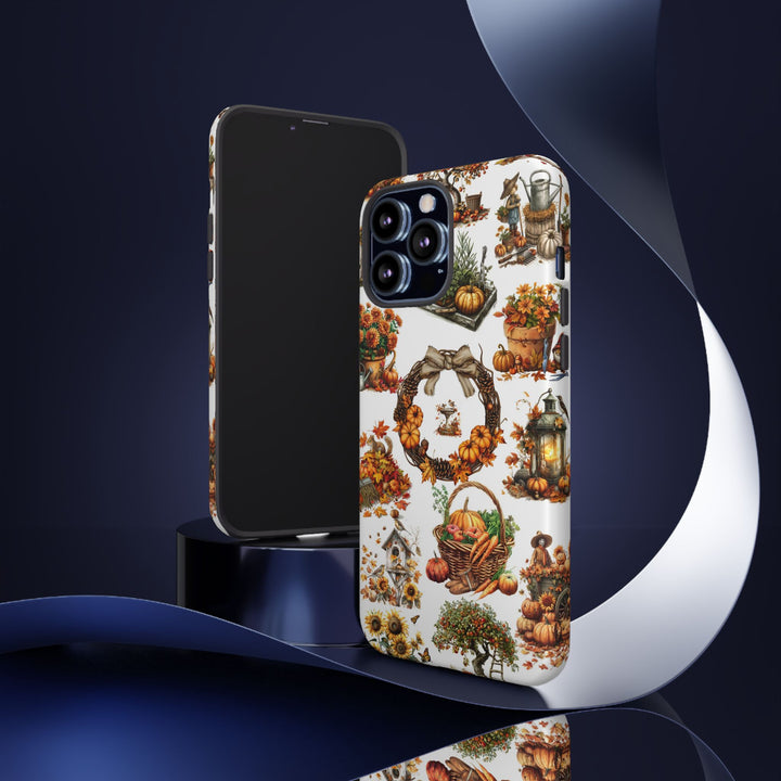 Impact Resistant, Fall Leaves Collage, Cute Phone Cases for Samsung S24, S23, S22, S21, IPhone 15 pro Iphone 14 pro Iphone 13 IPhone 12 Iphone 11 - Studio40ParkLane