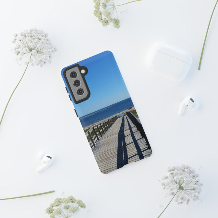 Cute Samsung Case | Cool Iphone Case | Summer Beach Walk, Samsung S24, S23, S22, S21, IPhone 15 Case | Iphone 14 Case, Iphone 13 Case - Studio40ParkLane