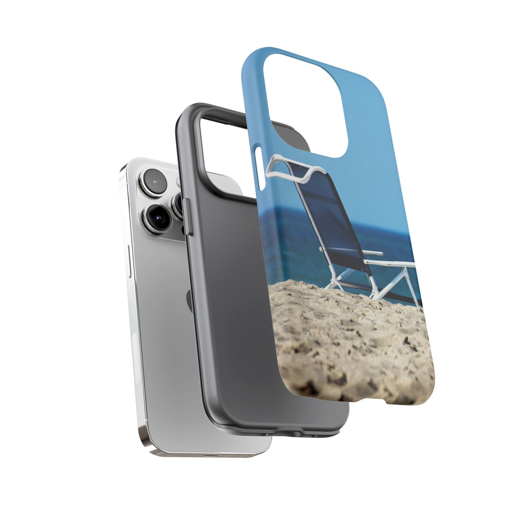 Cute Samsung Case | Cool Iphone Case | Summer Blue Beach Chair, Samsung S24, S23, S22, S21, IPhone 15 Case | Iphone 14 Case, Iphone 13 Case - Studio40ParkLane