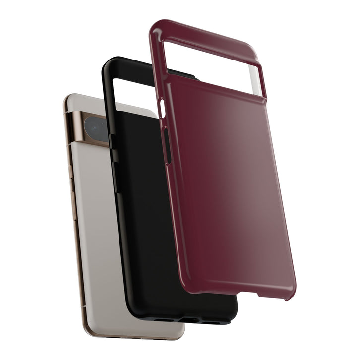 Premium Tough Burgundy Maroon Red Gift for Her Cute Phone Cases for Samsung S25 S24, S23, S22, S21, Iphone, 16, 15, 14, 13 Pro Max Ultra - Studio40ParkLane