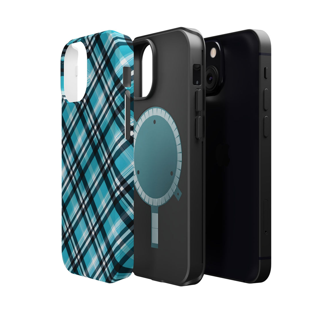 Checkered Plaid Magsafe Gift for Her Cute Phone Case for Iphone, | iPhone 16 | iPhone 15 Pro Max, Iphone 14 Pro Max, 13 12 11 10 9 8 7 - Studio40ParkLane