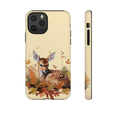 Autumn Fall Deer Gift for Her Cute Phone Case for, Samsung Galaxy S24, S23, S22, S21, IPhone 16 Case | Iphone 15, Iphone 14, IPhone 13 Case