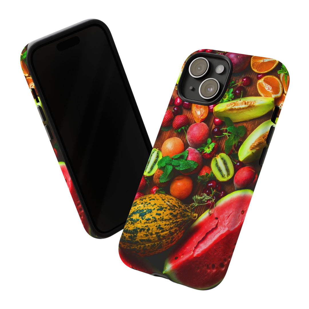 Fall Fruit Collage Cute Phone Case for, Samsung Galaxy S24, S23, S22, S21, IPhone 16 Case | Iphone 15, Iphone 14, IPhone 13 Case Mom Dad Gift - Studio40ParkLane