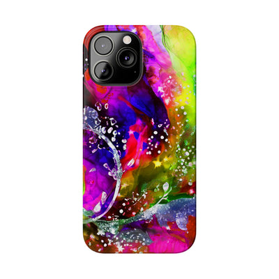 Slim Cute Phone Cases for Iphone  | iPhone 15 Case | iPhone 15 Pro Max Case, Iphone 14, Iphone 14 Pro Max, Iphone 13, Summer Marble Feast