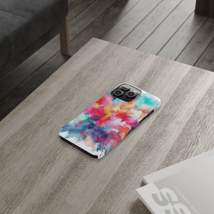 Slim Paint Splash Gift for Her Cute Phone Cases for Iphone 16 Pro Max | iPhone 15 Case | iPhone 15 Pro Max Case, Iphone 14, Iphone 14 Pro Max, Iphone 13 12 11 8 7 - Studio40ParkLane