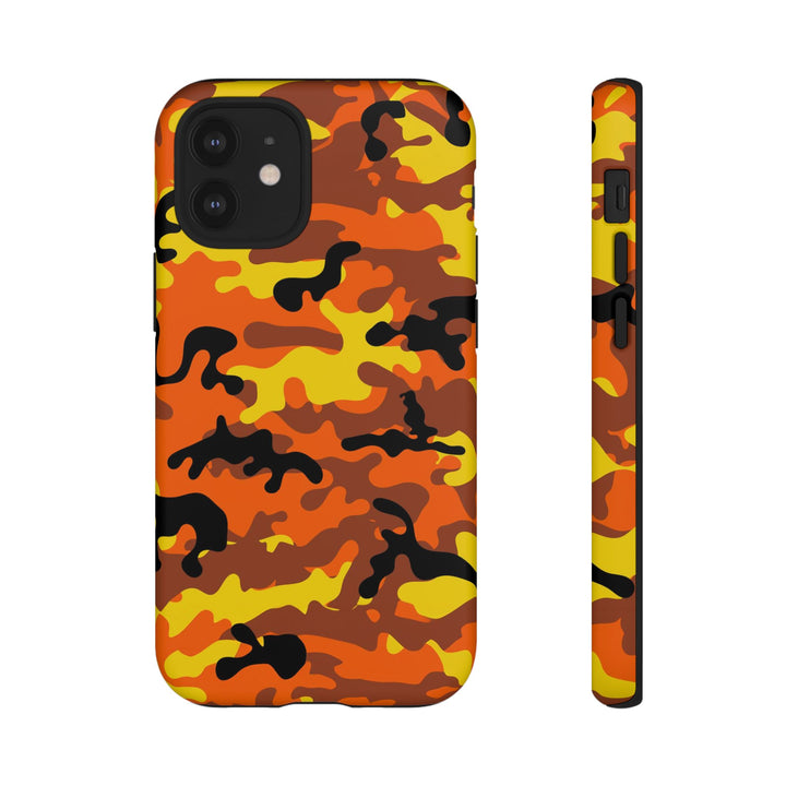 Impact Resistant, Fall camo Camouflage, Cute Phone Cases for Samsung S24, S23, S22, S21, IPhone 15 pro Iphone 14 pro Iphone 13 IPhone 12 Iphone 11 - Studio40ParkLane