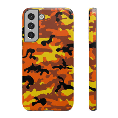 Impact Resistant, Fall camo Camouflage, Cute Phone Cases for Samsung S24, S23, S22, S21, IPhone 15 pro Iphone 14 pro Iphone 13 IPhone 12 Iphone 11