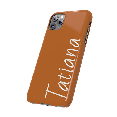 Personalized Initial Name Custom Slim Phone Cases for Iphone 16 Pro Max | iPhone 15 Case | iPhone 15 Pro Max Case, Iphone 14, 13, 12, 11, 10, 8, 7 - Studio40ParkLane