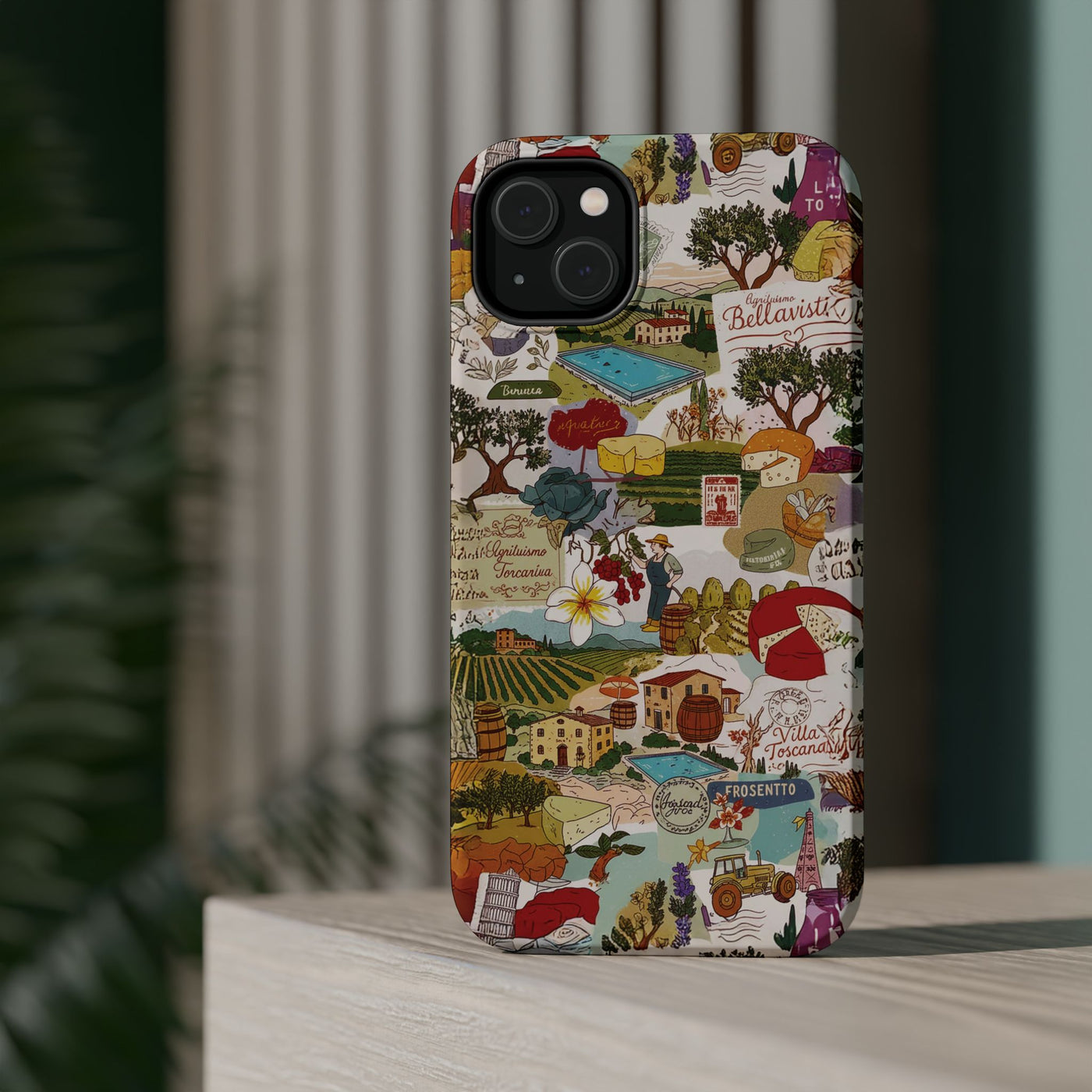 Italy Tuscany Coquette Collage Tough Magsafe Cute Phone Cases for Iphone | iPhone 17 Pro Max Case, Iphone 16, Iphone 15 14 13 12 11 10 9 - Studio40ParkLane