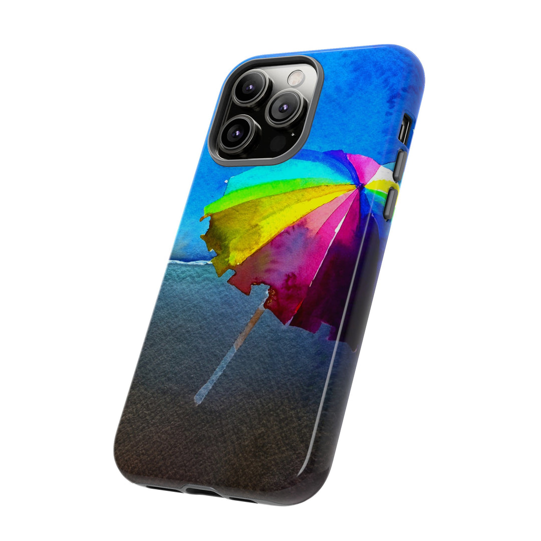 Cute Samsung Case | Cool Iphone Case | Summer Colorful Beach Parasol, Samsung S24, S23, S22, S21, IPhone 15 Case | Iphone 14 Case, Iphone 13 Case - Studio40ParkLane