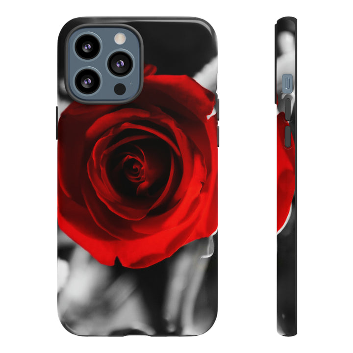 Cute IPhone Case | iPhone 15 Case | iPhone 15 Pro Max Case, Iphone 14 Case, Iphone 14 Pro Max Case IPhone Case for Art Lovers - Red Rose - Studio40ParkLane