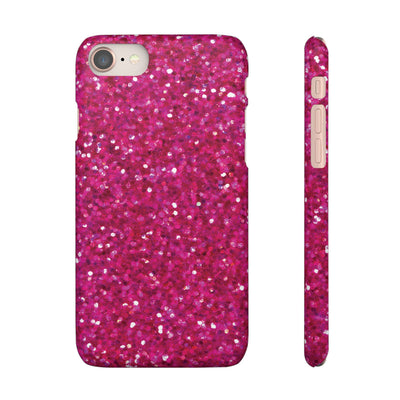 Snap Non-Glitter Muted Pink Play on "Faux" Glitter Effect Cute Phone Cases for Samsung and Iphone, 16, 15, 14, S24, S23, S22, S21, S20, Plus and Ultra