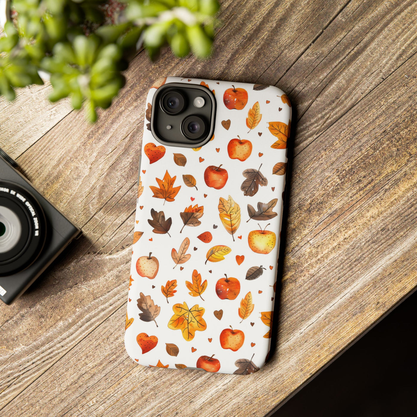 Autumn Fall Leaves Gift for Her Cute Phone Case for, Samsung Galaxy S24, S23, S22, S21, IPhone 16 Case | Iphone 15, Iphone 14, IPhone 13 Case