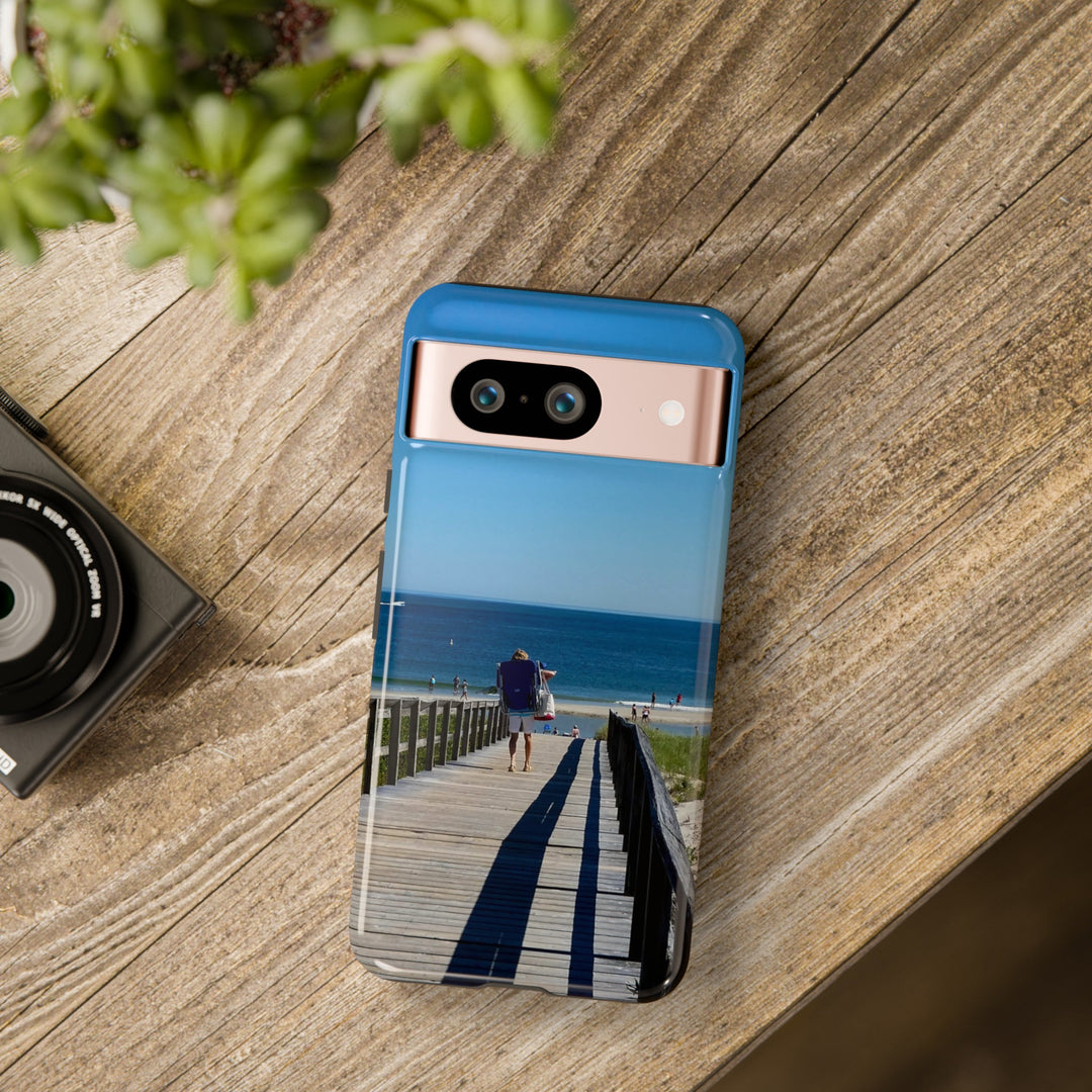Cute Samsung Case | Cool Iphone Case | Summer Beach Walk, Samsung S24, S23, S22, S21, IPhone 15 Case | Iphone 14 Case, Iphone 13 Case - Studio40ParkLane