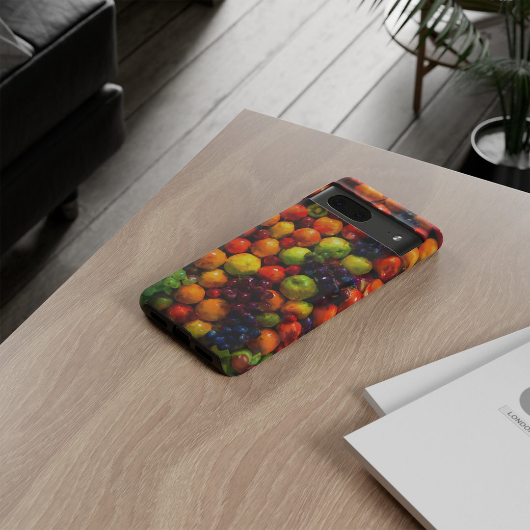 Impact Resistant, Fall Fruit, Cute Phone Cases for Samsung S24, S23, S22, S21, IPhone 15 pro Iphone 14 pro Iphone 13 IPhone 12 Iphone 11 - Studio40ParkLane